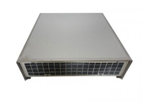 Lunos Außenhaube mit Schalldämmung 1/HES, Edelstahl