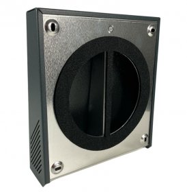 Lunos Zweikanal-Außenhaube mit Schalldämmung 1/HAZ-2,  Aluminium anthrazit