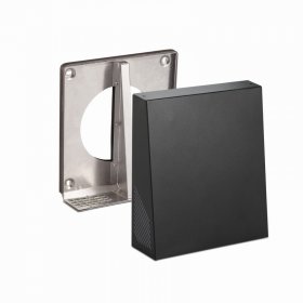 Lunos Zweikanal-Außenhaube mit Schalldämmung 1/HAZ-2,  Aluminium anthrazit