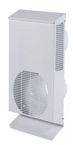 Pluggit Wetterschutzgitter doppelt, weiß beschichtet, Stahl, NW150, senkrecht