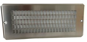 Pluggit Abdeckgitter PL121, Edelstahl
