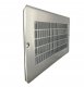 Pluggit Abdeckgitter PL121, Edelstahl