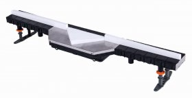 Pluggit Bodenwanne PluggLine Shadow, Kunststoff