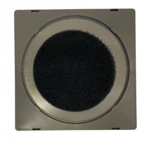 Pluggit Abluftblende Wave, Edelstahl