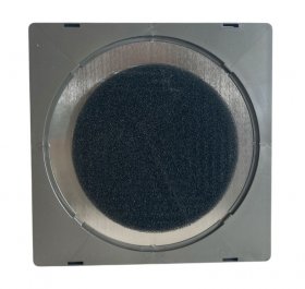 Pluggit Abluftblende Square, Edelstahl