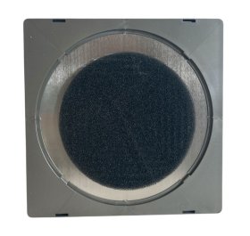 Pluggit Abluftblende Square, Edelstahl