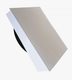 Pluggit iconVent 160 / 175 Design-Innenblende, Glas