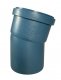 Polo-Kal NG-Bogen 15°, schalldämmend, heißwasserbest., 3-schicht., DN 110