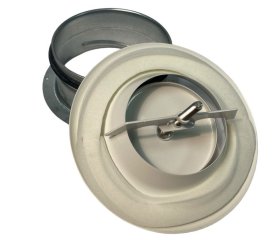 Maico Abluft-Tellerventil, Metall TFA 12