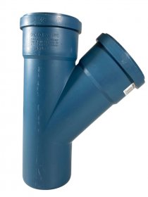 Polo-Kal NG-Abzweig 45°, schalldämmend, heißwasserbest., 3-schicht., DN 90