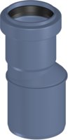 Polo-Kal NG-Übergangsrohr, schalldämmend, heißwasserbest., 3-schicht.
