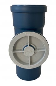 Polo-Kal NG-Reinigungsrohr, schalldämmend, heißwasserbest., 3-schicht., DN 90