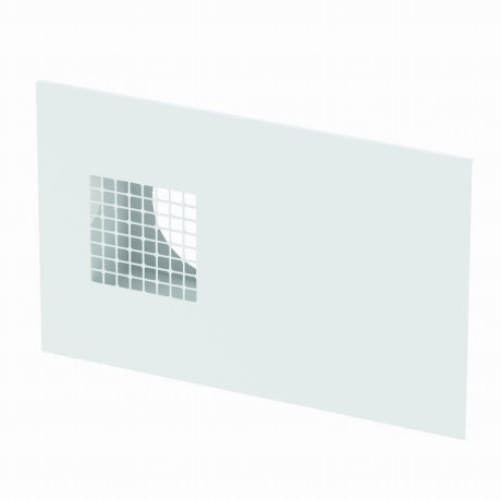 Zehnder ComfoEdge Dupla Kombi-Außenwandgitter DN 160, Außenluft rechts, weiß