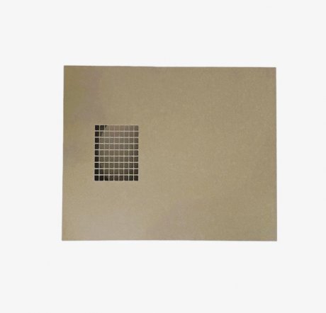 Zehnder ComfoEdge Dupla Kombi-Außenwandgitter DN 125, Außenluft rechts, Edelstahloptik