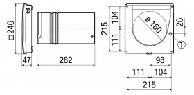 Maico Endmontage-Set PP 45 O