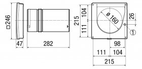 Maico Endmontage-Set PP 45 RC
