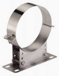 Zehnder ComfoVent Wandhalter DN 180 mm, Edelstahl, Wandabstand 90 - 160 mm