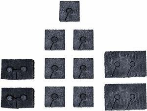 Pluggit Abdichtungsgummi-Set für AP190, 310, 460