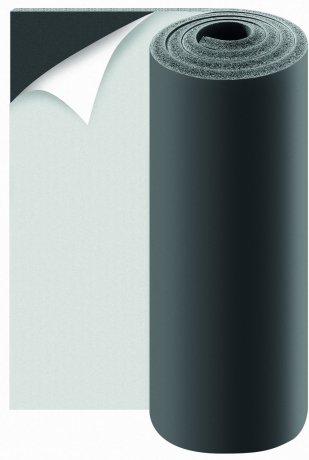 Isoliermatte Kautschuk selbstklebend, 2 m²