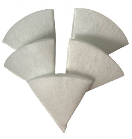 Buderus Taschenfilter FAU125, 5 Stück