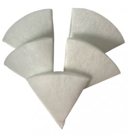 Buderus Taschenfilter FAU125, 5 Stück