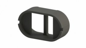 Zehnder ComfoDuct Verl&auml;ngerungselement Activo, 80 mm