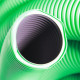 LNEt Lüftungsrohr DN 90 flexibel, antibakteriell, 50 m, grün