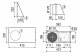 Maico Kombi-Wandstutzen KWH 16 R, DN 160, rechts