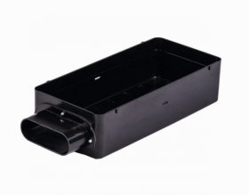 Pluggit Luftauslassset für PK150, vertik. Wandeinbau