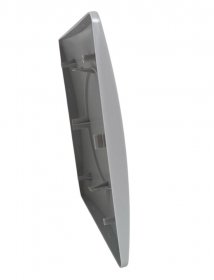 Pluggit Abluft Clip-Abdeckblende, Kunststoff, grau