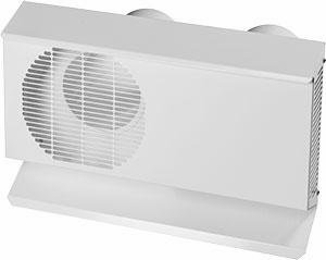 Pluggit Wetterschutzgitter DN 125 für ASPH1.0, weiß