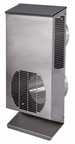 Pluggit Wetterschutzgitter DN 125, senkrecht, Edelstahl