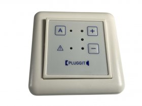 Pluggit PluggPlan Bedienteil, Unterputzmontage