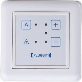 Pluggit PluggPlan Bedienteil, Aufputzmontage