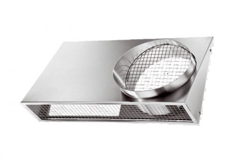 Maico Kombi-Wandstutzen KWH 12 L, DN 125, links