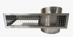 Maico Kombi-Wandstutzen KWH 12 L, DN 125, links