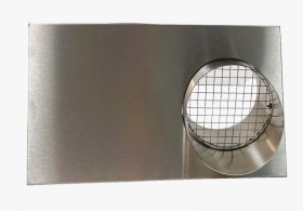 Maico Kombi-Wandstutzen KWH 12 L, DN 125, links