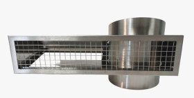 Maico Kombi-Wandstutzen KWH 12 L, DN 125, links