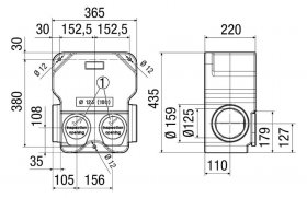 Maico Schalldämpfer-Box SB 12/16