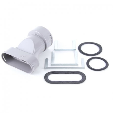 Zehnder ComfoFit Übergang DN 90/DN 75 auf flat 51