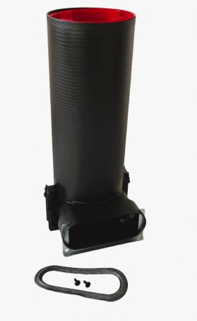 Zehnder ComfoCase Luftdurchlassgehäuse CLRF, H=358 mm