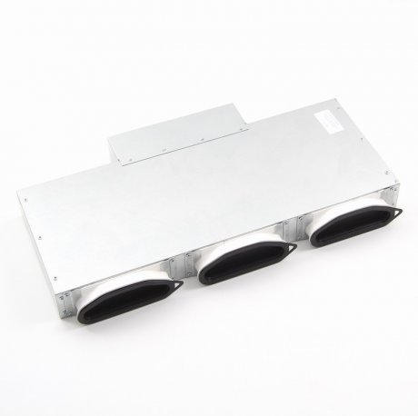 3-er Verteiler, 1 Anschluss 200 x 50, 3 x System Premium