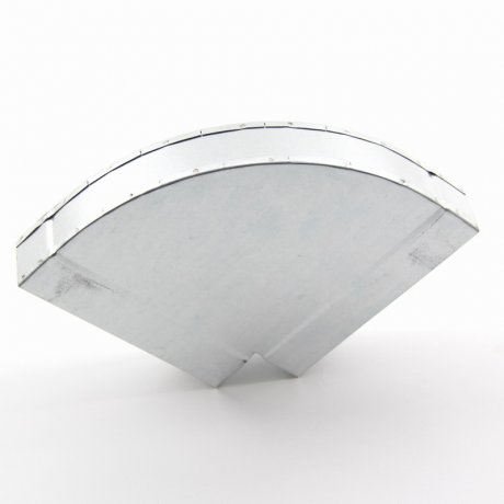 Kanalbogen 90°, 50 x 200
