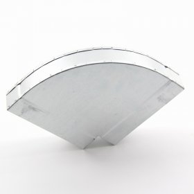 Kanalbogen 90°, 50 x 200