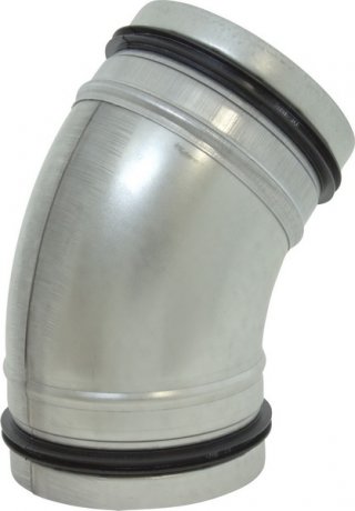 Bogen 45° DN 280, gepresst