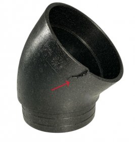 Zehnder ComfoPipe Compact Bogen DN 160-B-Ware