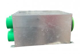 Luftverteiler isoliert DN 160, 8 x 75 mm