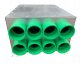 Luftverteiler isoliert DN 160, 8 x 75 mm