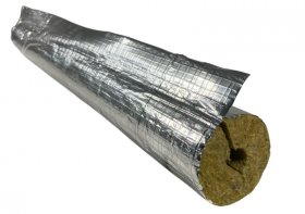 Armacell-MF Steinwollrohrschale alukaschiert, 30 x 18 x...