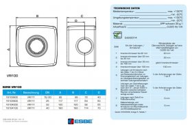 ESBE Isolierschale VRI111